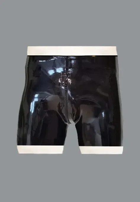Pouch Boxer Pouch - Kauçuk Lateks Keseli Önden Fermuarlı Boxer
