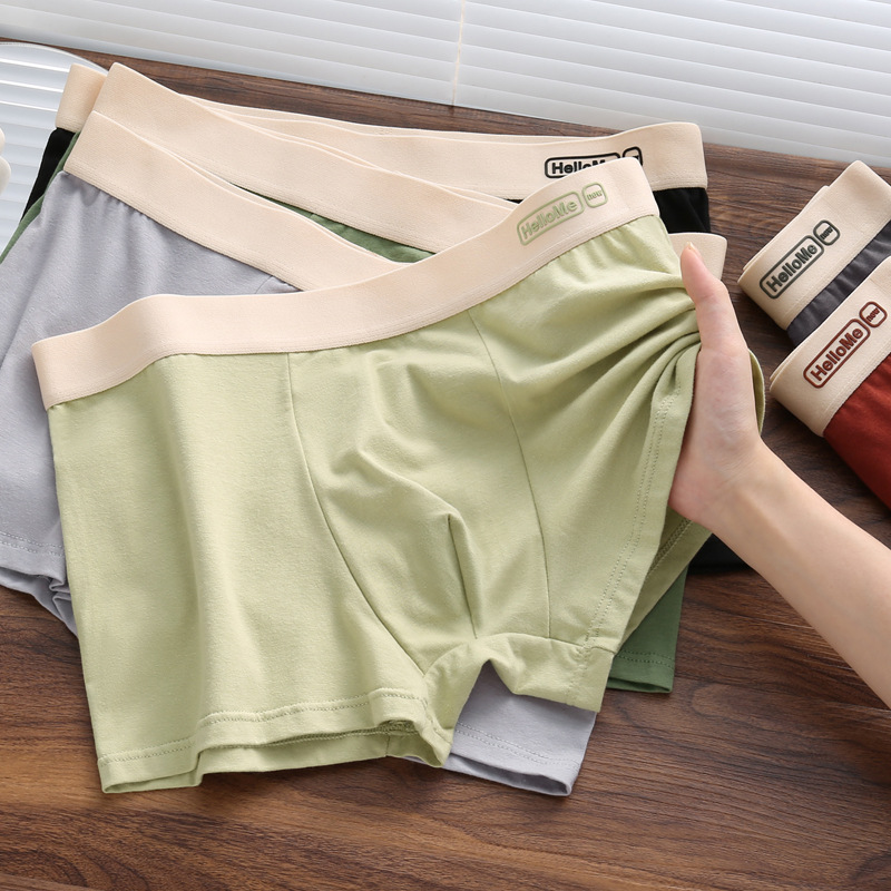 L-4XL Nefes Pamuk Erkek Boxer  - Boxer Brief Pack Cotton incelemesi ve fiyatı